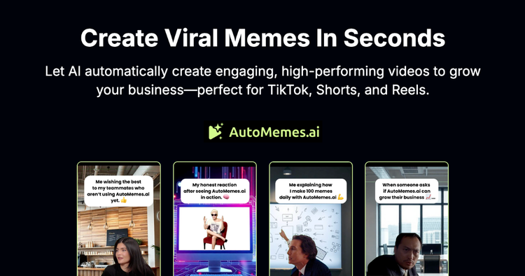 Max A Créé Un Générateur De Mèmes IA Qui Génère 1 700€/Mois Sans Savoir Coder