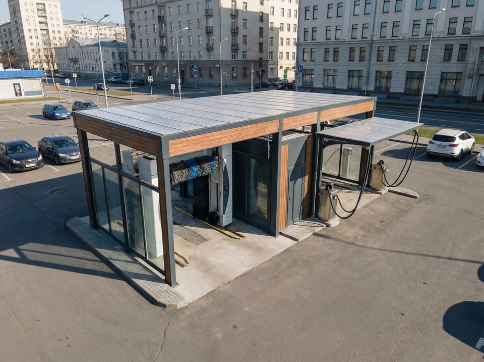 Station de Lavage Auto Compact : 3 000€/mois de Revenus Sans Personnel